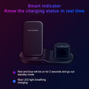OJD-45 3 in 1 QI 10W Mobile Phone + Watch + 8 Pin Earphone Charging Port Multi-function Wireless Charger for Mobile Phones & Watches & AirPods 2(White)