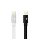 REMAX RC-094i 2m 2.4A USB to 8 Pin Aluminum Alloy Braid Fast Charging Data Cable (White)