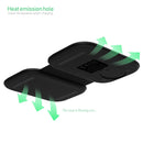 F20 3 in 1 15W Multi-function Magnetic Folding Wireless Charger for iPhone 12 Series & Apple Watches & AirPods 1 / 2 / Pro(Black)