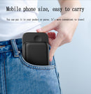 V8 3 in 1 Folding Portable Mobile Phone Watch Multi-Function Charging Stand Wireless Charger for iPhones & Apple Watch & Airpods (Black)