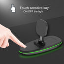 V9 3 in 1 Retractable Folding Multi-function Magnetic Wireless Charging Base for Phones & Apple Watch Series & AirPods(Black)