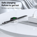 adj-981 Portable Magnetic Wireless Charger for Apple Watch (White)