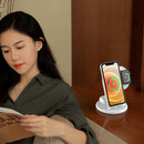 WIWU 15W Power Air 3 in 1 Wireless Charger for Smart Phones & Wireless Earphone & Smart Watch