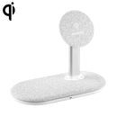 MOMAX UD20 Q.MAG DUAL 15W Magnetic Dual Wireless Fast Charging Charger for iPhone 12 Series (Light Grey)