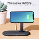 MOMAX UD20 Q.MAG DUAL 15W Magnetic Dual Wireless Fast Charging Charger for iPhone 12 Series (Dark Gray)