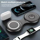 WS40A 15W 3 in 1 Multifunctional Folding Wireless Fast Charger(White)