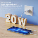 ROCK T69 PD 20W Mini Travel Charger Power Adapter, CN Plug(White)