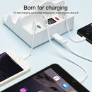 F6 Multifunctional Dual Wireless Charger with Phone Holder & Current Display, UK Plug