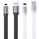 WK WDC-156i 6A 8 Pin Fast Charging Cable, Length: 1.5m (Black)