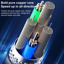 WK WDC-156i 6A 8 Pin Fast Charging Cable, Length: 1.5m (White)