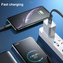 WK WDC-156i 6A 8 Pin Fast Charging Cable, Length: 1.5m (Black)