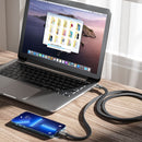 WK WDC-156i 6A 8 Pin Fast Charging Cable, Length: 1.5m (Black)