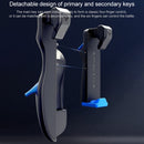 FLYDIGI Stinger 2 Left-hand Version One-button Burst Shooting Main and Secondary Button Capacitive Mobile Phone Game Button Set, Compatible with Android and IOS Systems