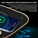 X3 15W 3 in 1 Wireless Charger, Table Lamp (White)