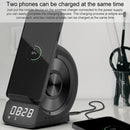 WD-200 10W 3 In 1 Multi-function Wireless Charger with Bluetooth Speaker Alarm Clock