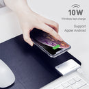 MOMAX QM2 Q.Mouse Pad Wireless Charging Folding Mouse Pad(Black)