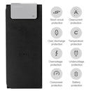 MOMAX QM2 Q.Mouse Pad Wireless Charging Folding Mouse Pad(Orange)