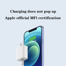 Original Xiaomi 20W MFi Certification USB-C / Type-C Charger with 8 Pin Cable, US Plug (White)