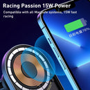 MOMAX CM20GSE Q.MAG MOUNT3X 15W Transparent Magnetic Wireless Fast Charging Car Mount