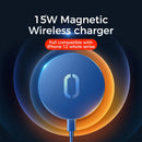 JOYROOM JR-A28 15W Ultra-thin Magsafe Magnetic Fast Charging Wireless Charger for iPhone 12 Series(Black)