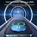 JOYROOM JR-A28 15W Ultra-thin Magsafe Magnetic Fast Charging Wireless Charger for iPhone 12 Series(Blue)