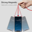 CaseMe 3 in 1 Type-C / 8 Pin / Micro USB to USB Magnetic Charging Cable for Series 1, Length : 1m(Silver)