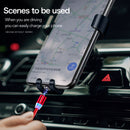 CaseMe 3 in 1 Type-C / 8 Pin / Micro USB to USB Magnetic Charging Cable for Series 1, Length : 1m(Silver)