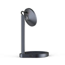 WiWU Power Air X25 2 in 1 Magnetic Wireless Charger Base for Mobile Phones & AirPods (Grey)