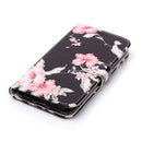 For iPhone X / XS Azalea Pattern Horizontal Flip Leather Case with Holder & Card Slots & Wallet