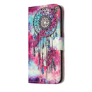 For iPhone X / XS Butterfly Wind Chimes Pattern Horizontal Flip Leather Case with Holder & Card Slots & Wallet