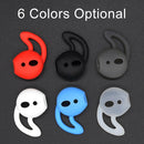 Wireless Bluetooth Earphone Silicone Ear Caps Earpads for Apple AirPods(White)