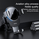 JOYROOM JR-ZS212 Blue Whale Car Dashboard Wireless Charging Mobile Phone Gravity Bracket Holder (Dark Gray)