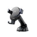 JOYROOM JR-ZS212 Blue Whale Car Dashboard Wireless Charging Mobile Phone Gravity Bracket Holder (Dark Gray)