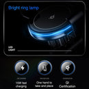 JOYROOM JR-ZS212 Blue Whale Car Air Outlet Wireless Charging Mobile Phone Gravity Bracket Holder(Dark Gray)