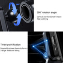 JOYROOM JR-ZS219 Three-axis Car Air Outlet Wireless Charging Mobile Phone Bracket Holder (Black)