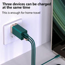 Original Xiaomi Youpin MIIIW ZPQ651CN-3 65W Dual Type-C + USB 3-Ports GaN Quick Travel Charger, CN Plug(Red)