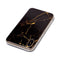 For iPhone X / XS Black Marble Pattern TPU Shockproof Protective Back Cover Case