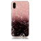 For iPhone X / XS Black Gold Marble Pattern TPU Shockproof Protective Back Cover Case