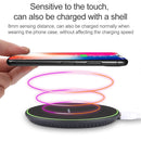 KD-1 Ultra-thin 10W Normal Charging Wireless Charger (White)