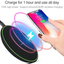KD-1 Ultra-thin 10W Normal Charging Wireless Charger (White)
