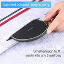 KD-1 Ultra-thin 10W Normal Charging Wireless Charger (White)