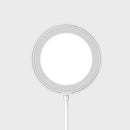 N3 15W QI Standard Magsafe Magnetic Wireless Fast Charge Charger for iPhone 12(White)