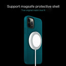 N3 15W QI Standard Magsafe Magnetic Wireless Fast Charge Charger for iPhone 12(White)