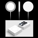 N3 15W QI Standard Magsafe Magnetic Wireless Fast Charge Charger for iPhone 12(White)