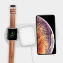 OJD-48 3 in 1 Quick Wireless Charger for iPhone, Apple Watch, AirPods(Black)