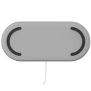 OJD-48 3 in 1 Quick Wireless Charger for iPhone, Apple Watch, AirPods(White)