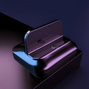XBX-02 Wireless Charger, With Type-C & Micro USB & 8 Pin Interface, For iPhone, AirPods and Other Android Phones (Black)