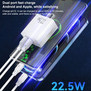 WK WP-U121 King Kong Series USB+USB-C / Type-C Super Fast Charging Charger, CN Plug