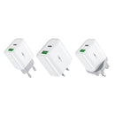 WK WP-U53 20W USB + Type-C Maxspeed PD Fast Charger(EU Plug)