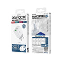 WK WP-U53 20W USB + Type-C Maxspeed PD Fast Charger(EU Plug)